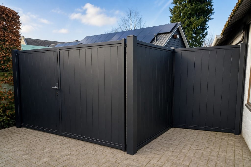 Poorten met aluminium vulling