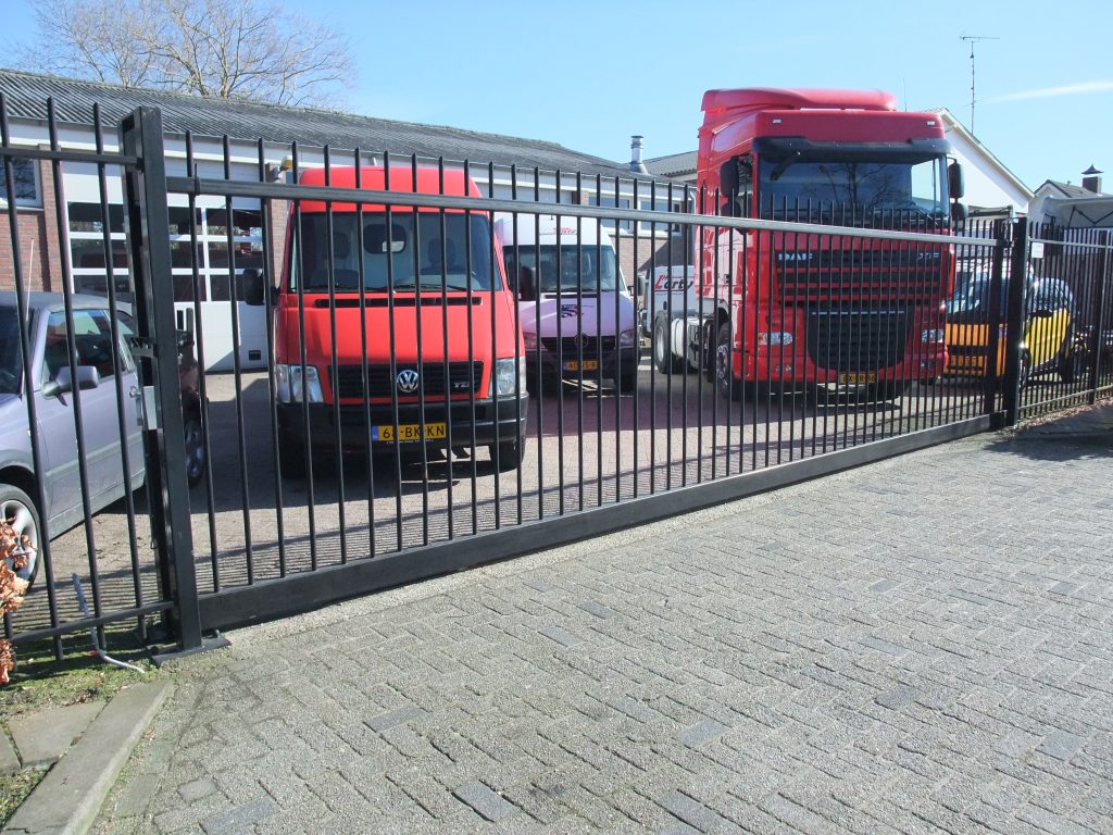 Railpoort spijlen